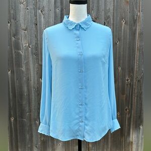 Banana Republic Sky Blue Blouse